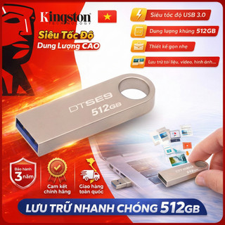 Usb Kingston 2TB OTG 512GB/256GB/128GB / 64GB / 32GB/16GB Tốc Độ Cao Bằng Kim Loại Chống Nước