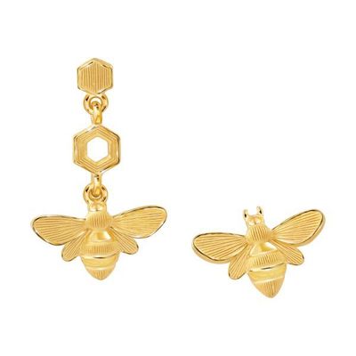 PRIMA Bông Tai Vàng 24K BST Mono Chic Ong Vàng (Chuôi+ Chốt 18k) - ( 1 đôi)