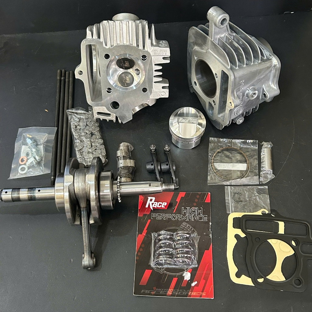 Full combo 54 / 56 tuoring supap 21 24  dên má 90 / 96 2 NỒI - dùng cho ex50 / sirius 50 / dream / w