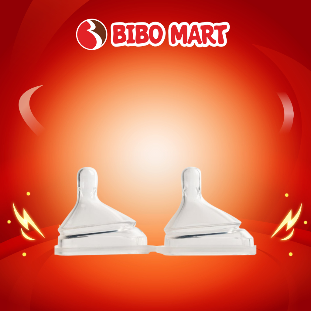 Núm Ti Hegen Size S Hộp 2 Cái Cho Bé Từ 1-3 Tháng - Bibo Mart