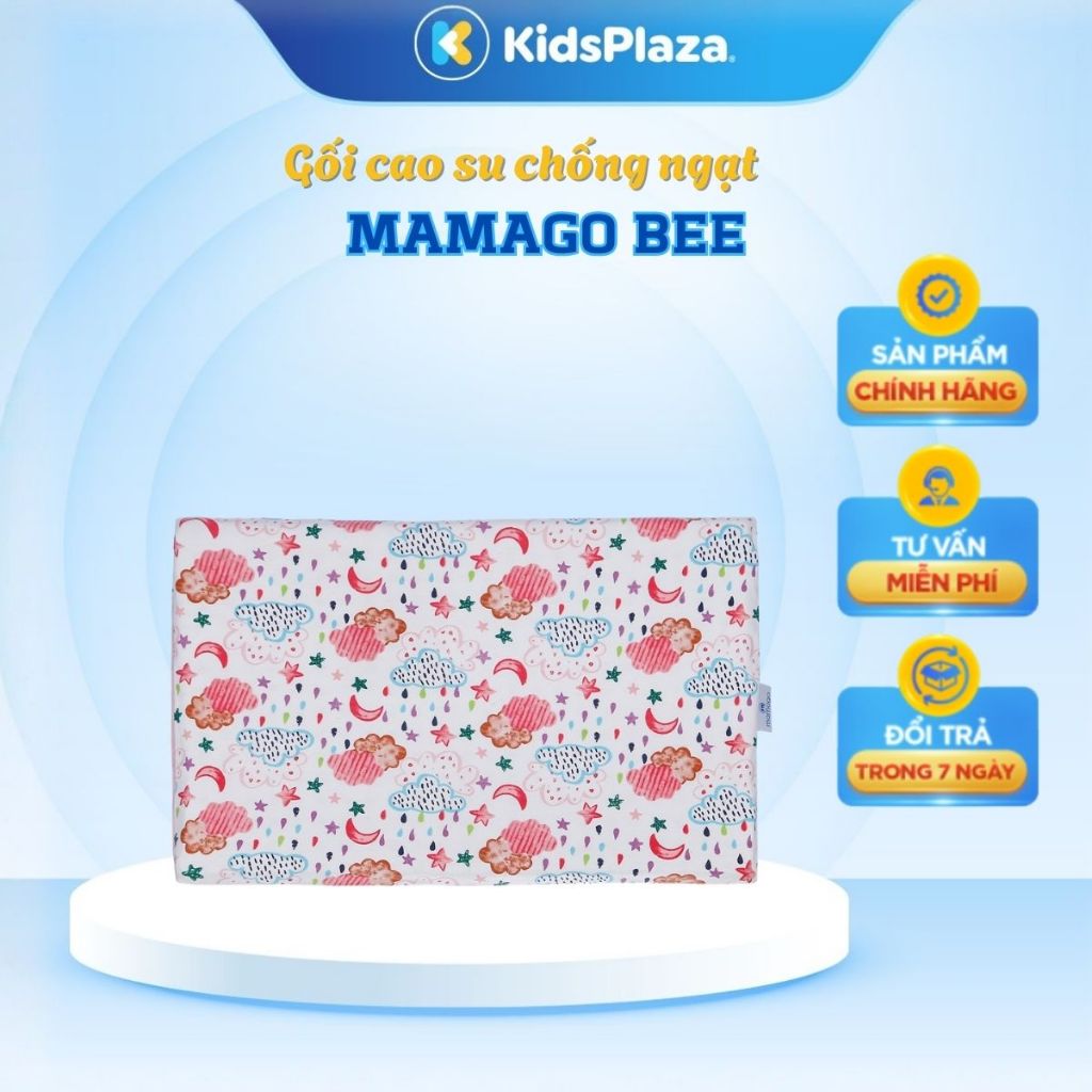 Gối cao su chống ngạt Mamago Bee cho bé - KidsPlaza