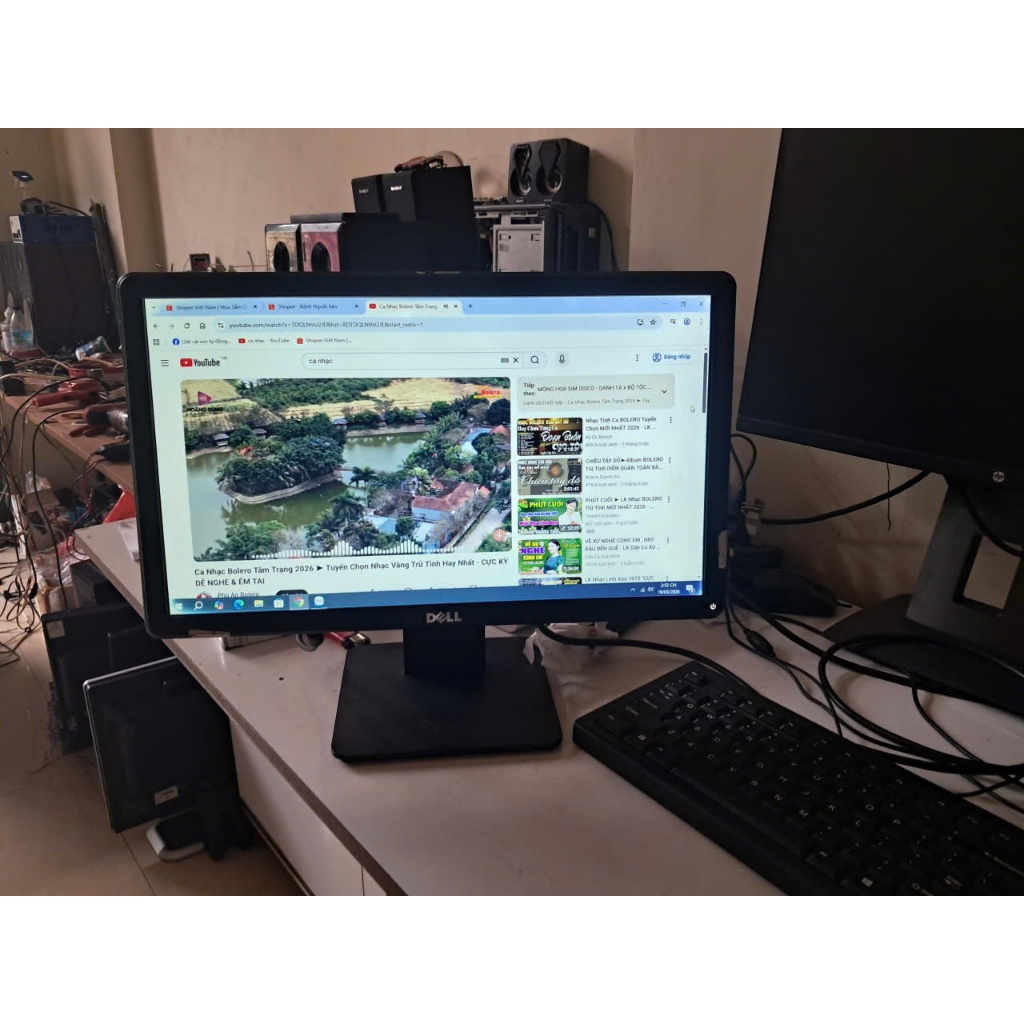 Màn hình máy tính DELL 19,1 inch - Model: E1914Hf  -  đã qua sử dụng - hàng ngoại - bán thanh lý