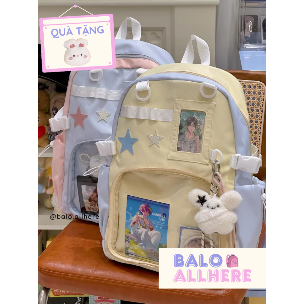 [ORDER] Balo Nữ Đi Học Xinh Chống Nước BL600