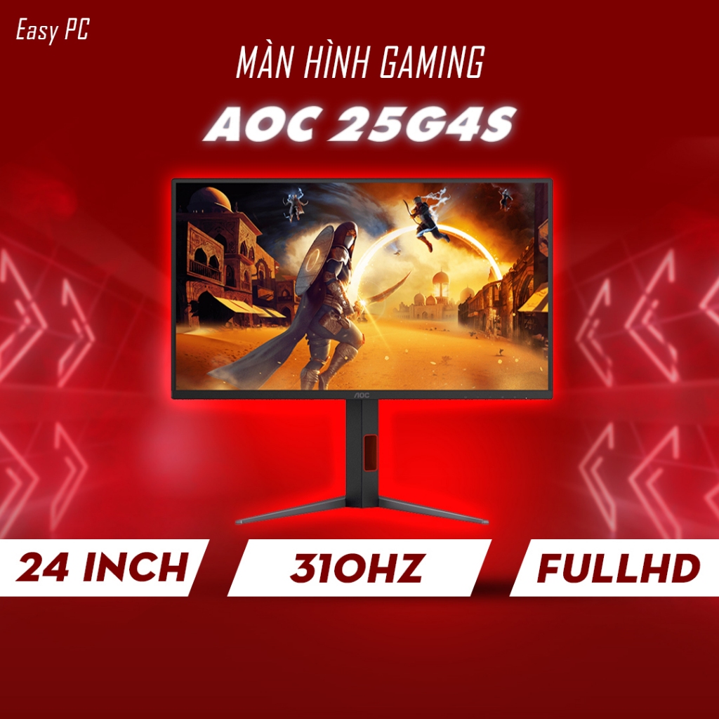 Màn hình Gaming AOC 25G4S 24.5 inch IPS 310Hz 0.5ms