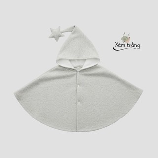 Dài Áo Phũ Nữa Người Bé / Áo Khoác Choàng Cho Bé Trai Và Gái