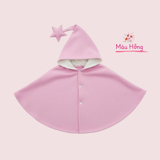 Dài Áo Phũ Nữa Người Bé / Áo Khoác Choàng Cho Bé Trai Và Gái