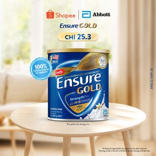 Sữa bột Ensure Gold Abbott hương Vani 380g