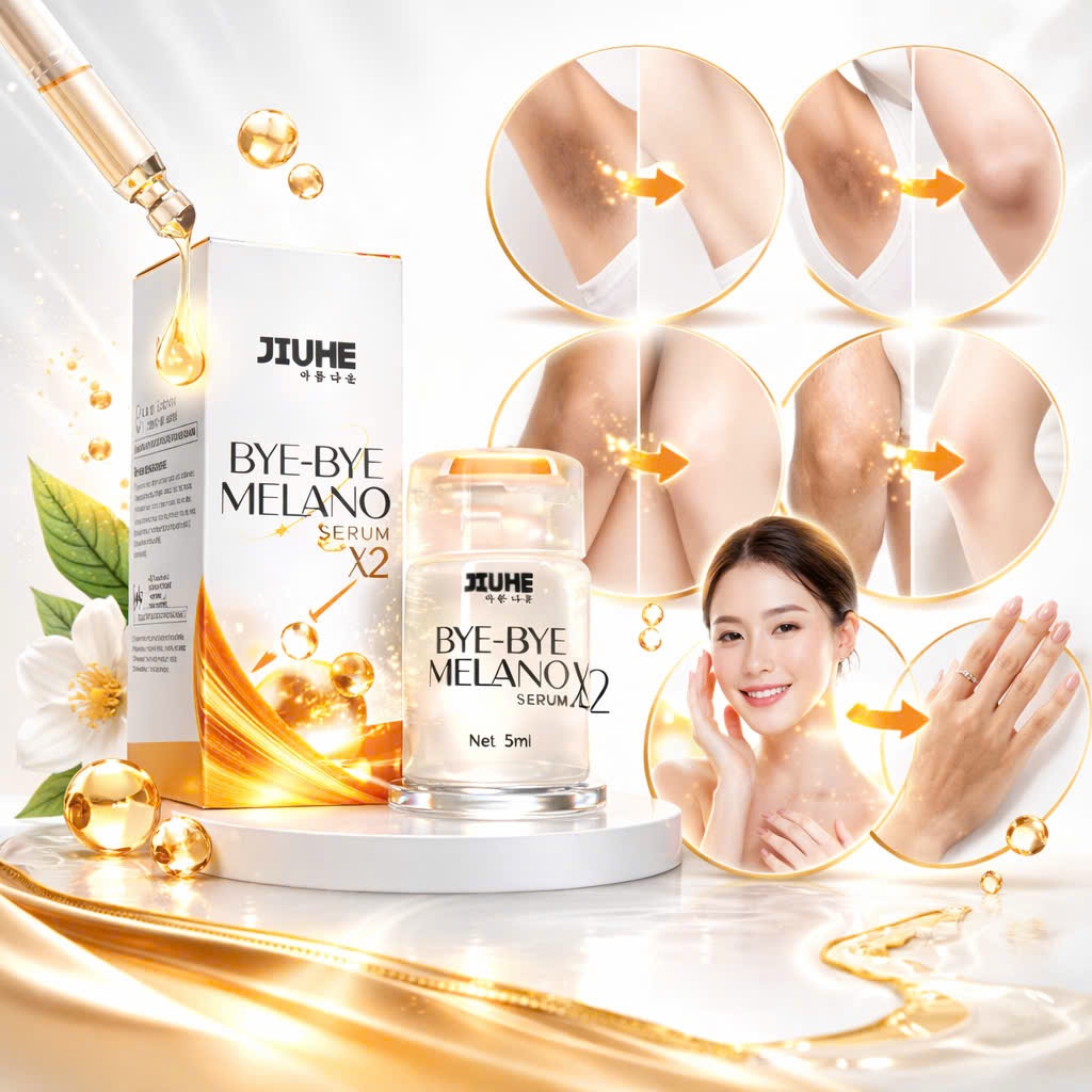 [CHÍNH HÃNG SALE] SERUM JIUHE BYE-BYE MELANO- GIẢM THÂM- SERUM X2