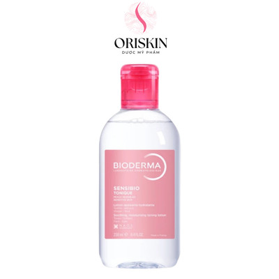 Bioderma Nước Hoa Hồng Cân Bằng Dưỡng Ẩm Dành Cho Da Chạy Cảm Bioderma Sensibio Tonique 250ml