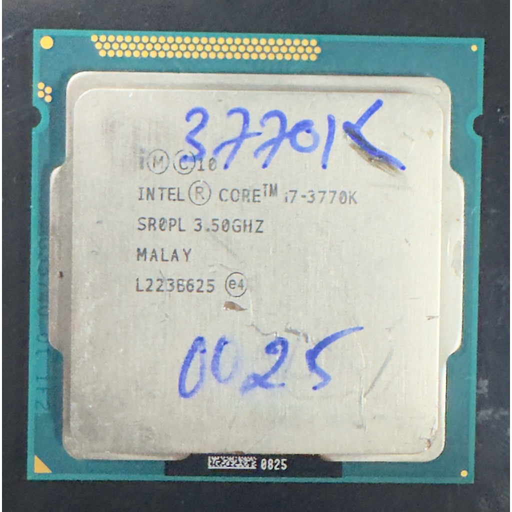 🛍️ CPU INTEL CORE I7-3770K (3.50GHZ UP TO 3.90GHZ, 8MB CACHE, LGA 1155) - HÀNG NGUYÊN BẢN
