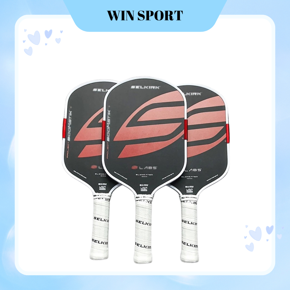Vợt Pickleball Bo.oms.tik Siêu Bền, độ xoáy L.A.BS Project Bo.om.st.ik 16mm Kiểm Soát Tối Đa