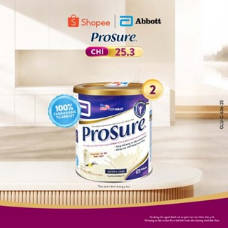 Combo 2 Sữa bột dành cho người bị ung thư Prosure Abbott 380g/lon
