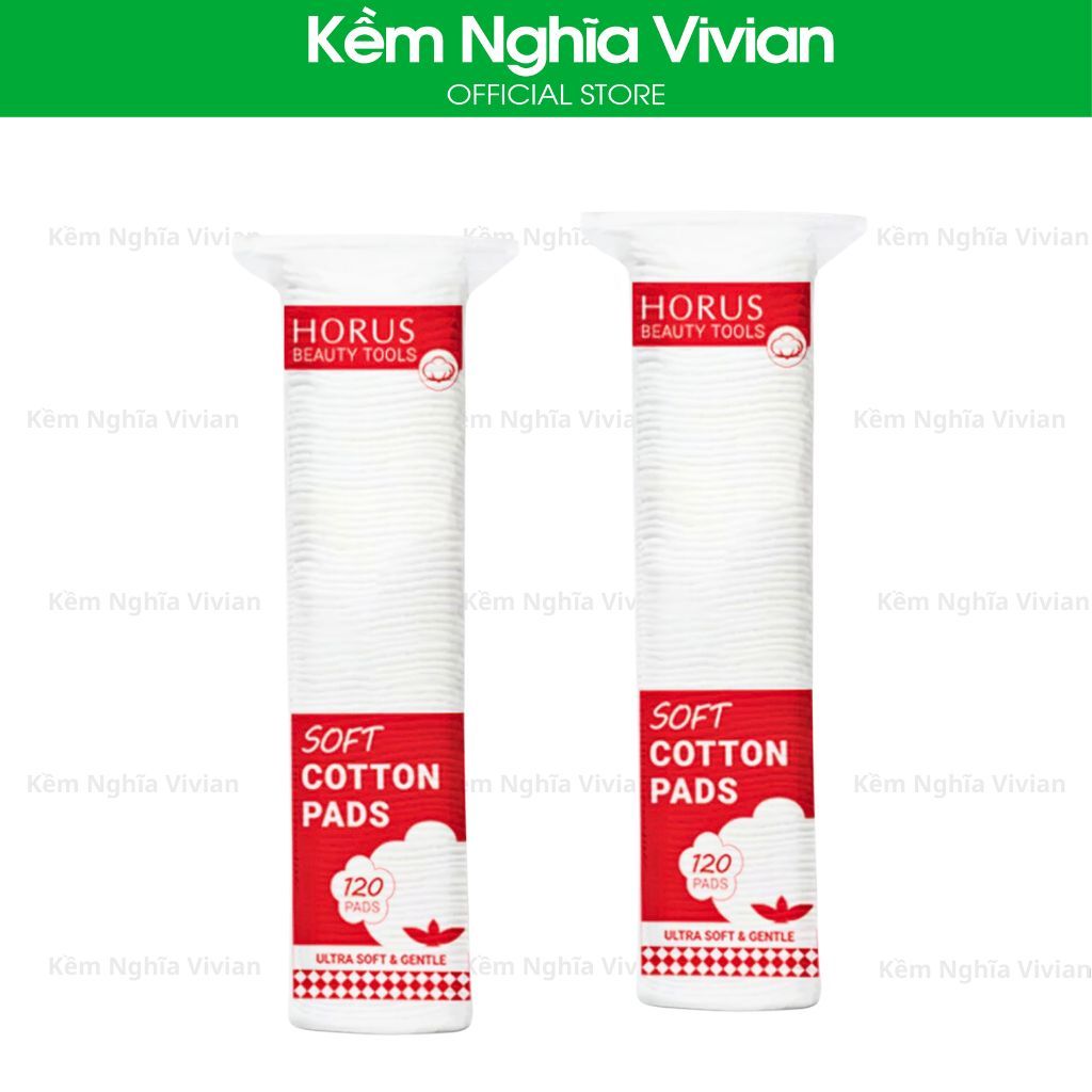 Bông tẩy trang Horus 120 miếng