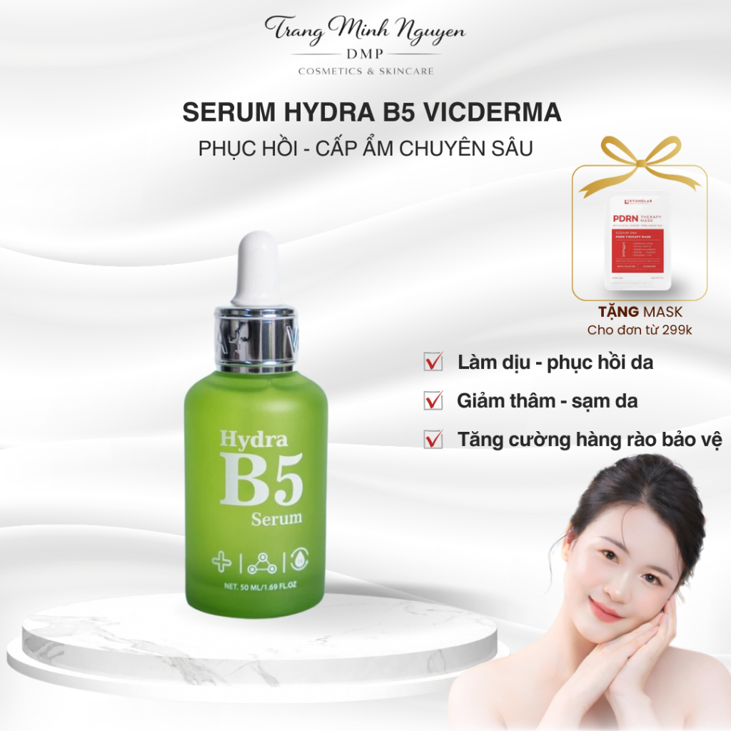 (Công Ty) Serum Hydra B5 Vicderma Dưỡng Ẩm Phục Hồi Da