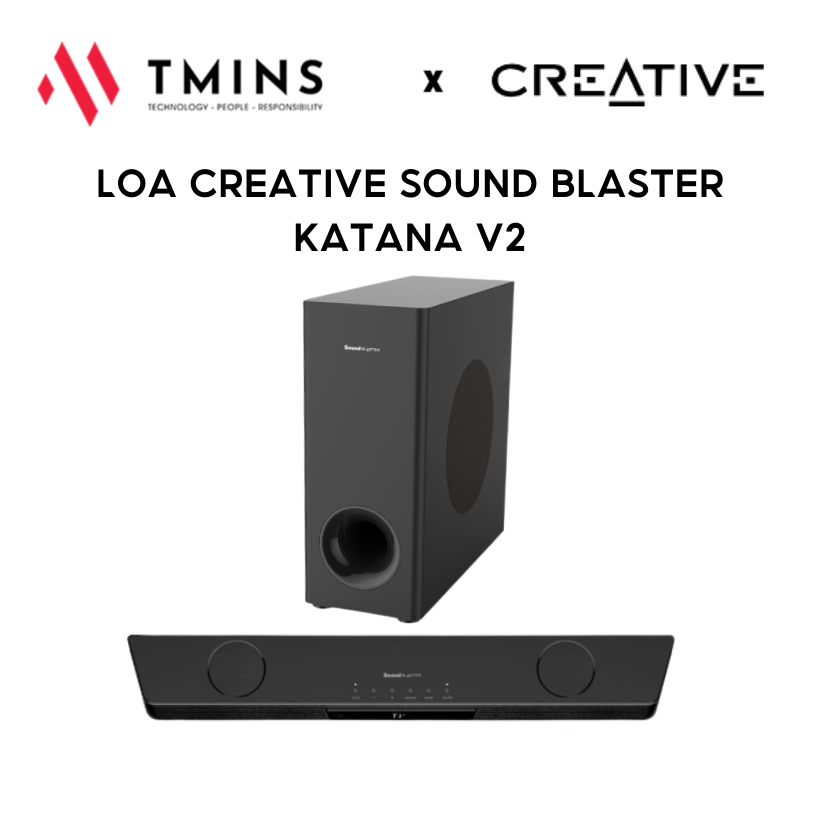 Loa Creative Sound Blaster Katana V2 / V2X Bluetooth v5.0 - Hàng chính hãng