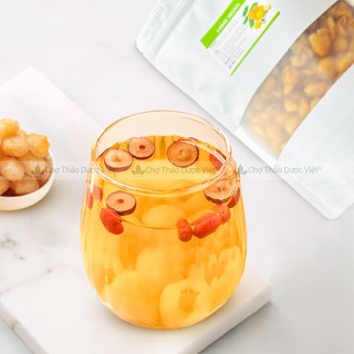 Long nhãn Hưng Yên 100g, long nhãn sấy khô, trà long nhãn cùi dày, nấu chè sen, pha trà vị ngọt tự nhiên