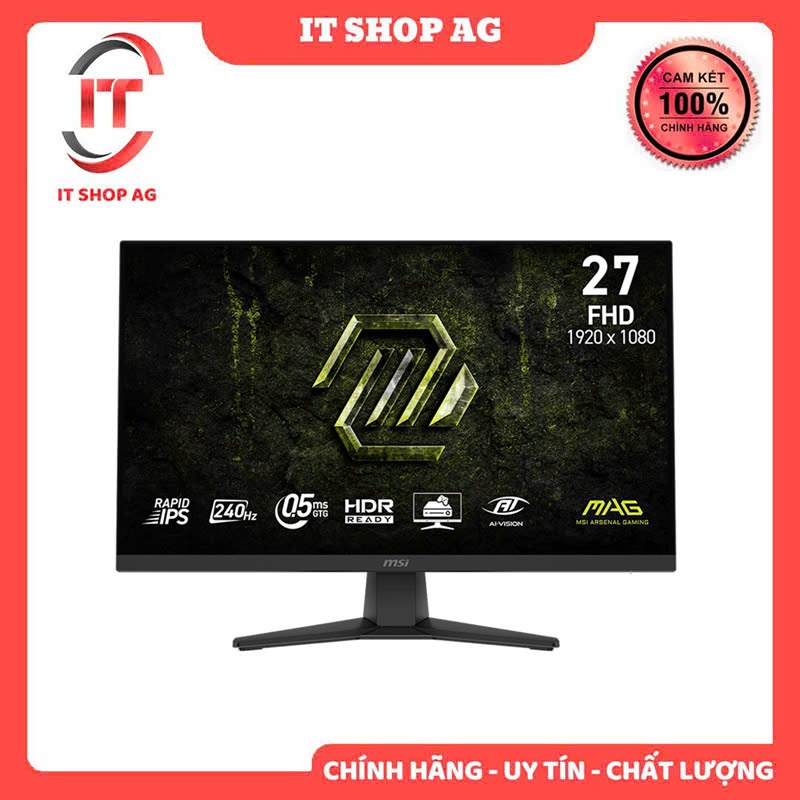 Màn hình Gaming MSI MAG 272F X24 | 27 inch, 240Hz,FHD, IPS - Chính Hãng
