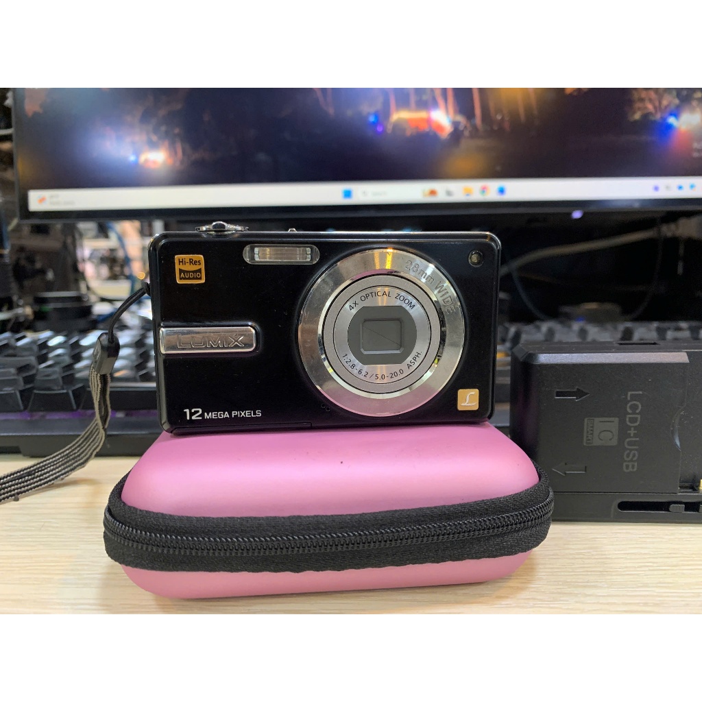 Lumix DMC F3 hàng USED - máy ảnh du lịch compact - máy ảnh digital - digital cam lumix F3