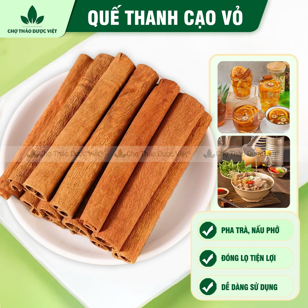 Quế cạo vỏ 500g, quế thanh đẹp 8cm, pha trà, nấu ăn, decor, trang trí, trà quế sạch thơm, cay