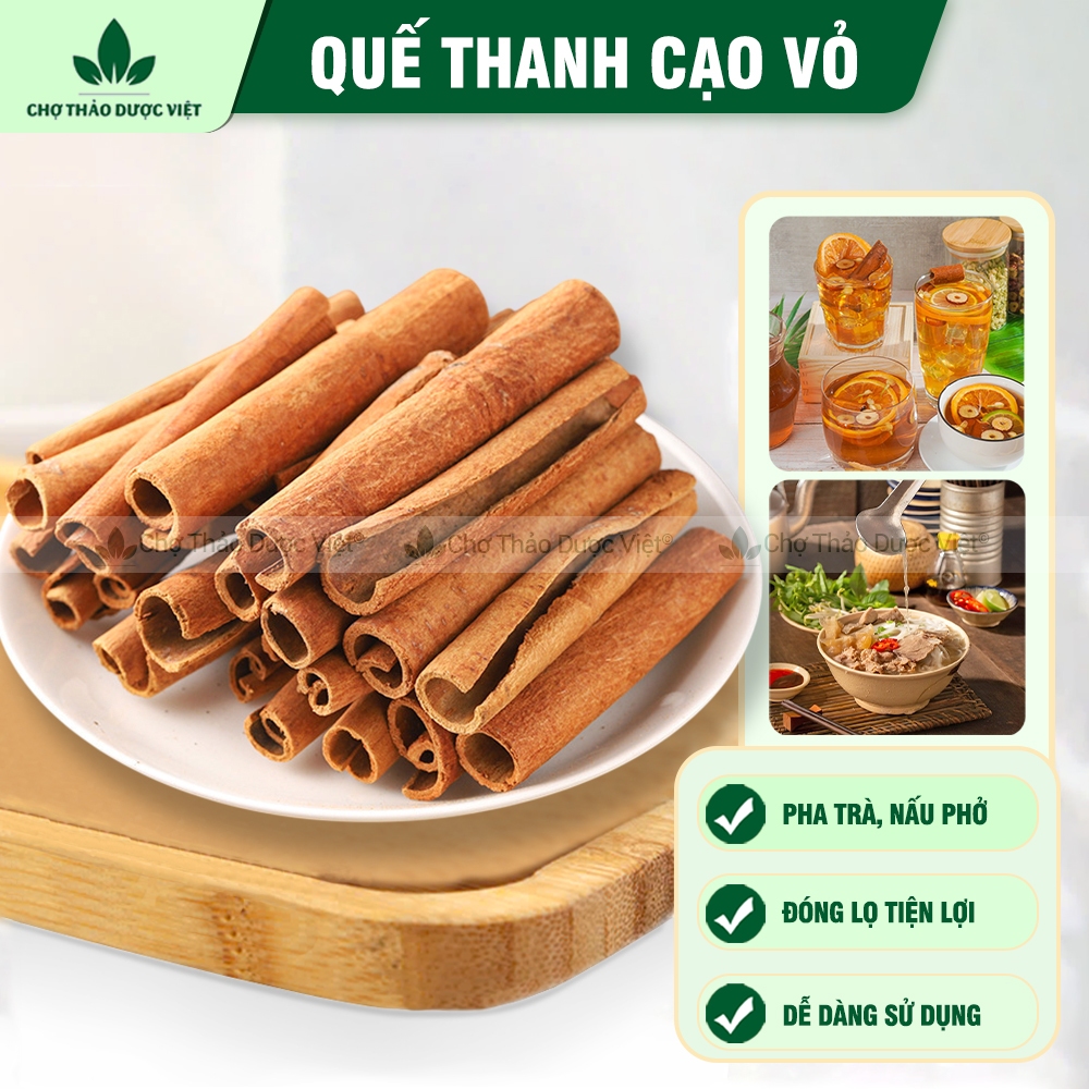 Quế cạo vỏ 1kg, quế thanh đẹp 8cm, pha trà, nấu ăn, decor, trang trí, trà quế sạch thơm, cay