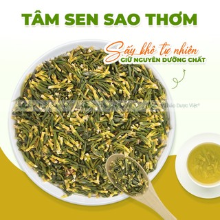 Trà tâm sen khô 500g, tim sen sao thơm, trà tâm sen, không lẫn tạp chất - Chợ Thảo Dược Việt