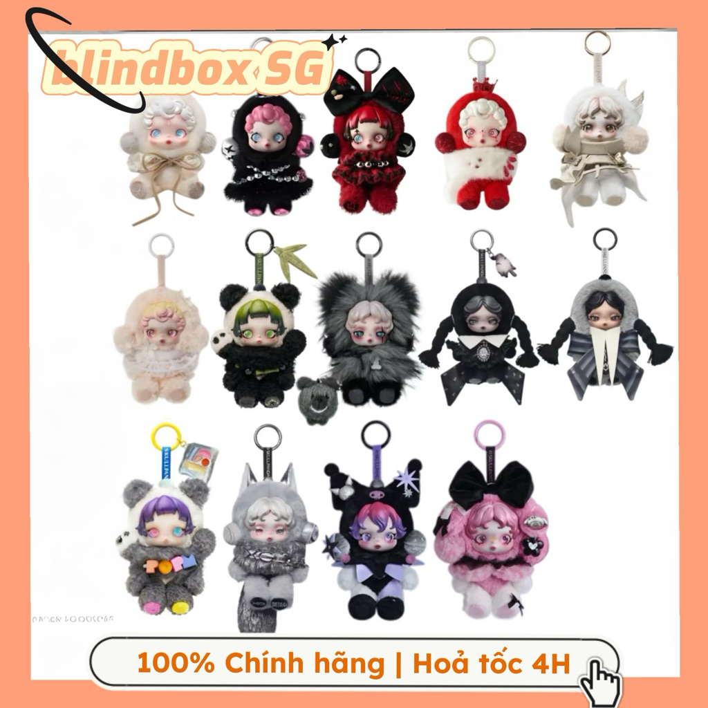 [CHÍNH HÃNG][HỎA TỐC] Skull Panda Japan XG , as you wish Thailand Limited, 6kHz EU Plush Limited - S