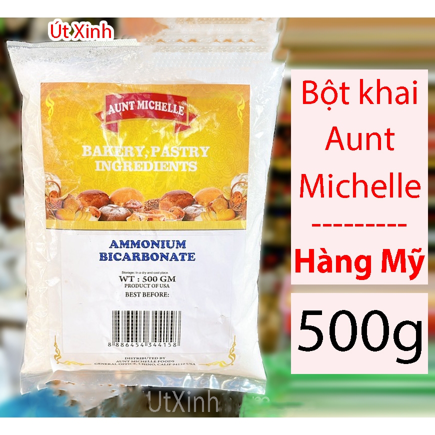 BỘT KHAI AUNT MICHELLE 500G - AMMONIUM BICARBONATE- LÀM BÁNH