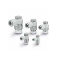 Van tiết lưu SMC, AS1201F-M5-06A, ống 6mm, ren M5x0.8