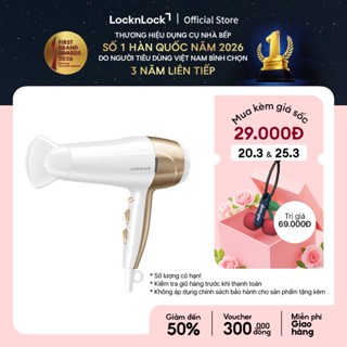 Máy sấy tóc Lock&Lock Màu trắng 220-240V ENA136WHT