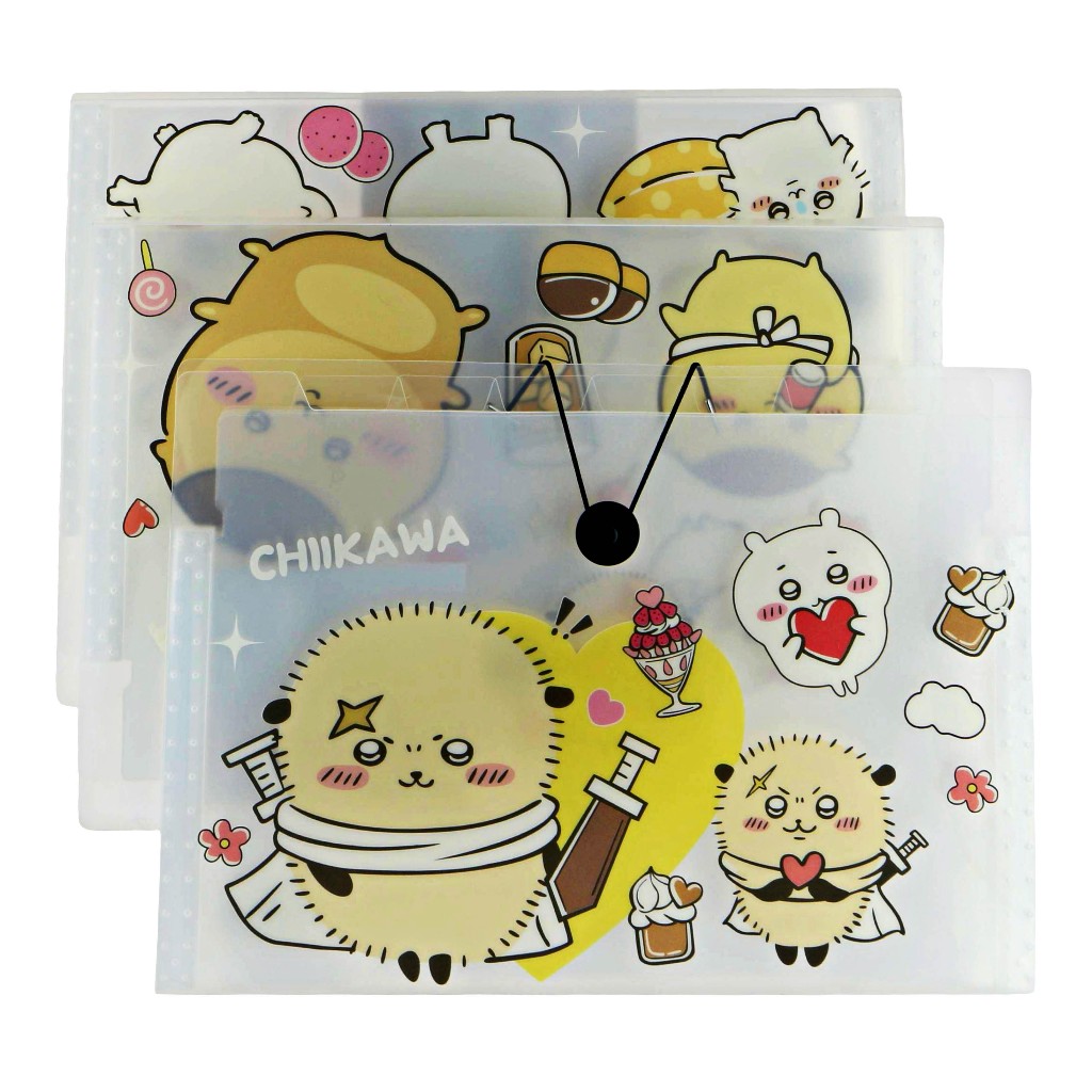 [MUA SỈ GIẢM 10%] Bìa dây nhựa đựng hồ sơ 6 ngăn 8333