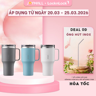 Ly Giữ Nhiệt LocknLock Metro King 820ml LHC4326, Hàng Chính Hãng, Nắp Trượt, Có Tay Cầm - JoyMall