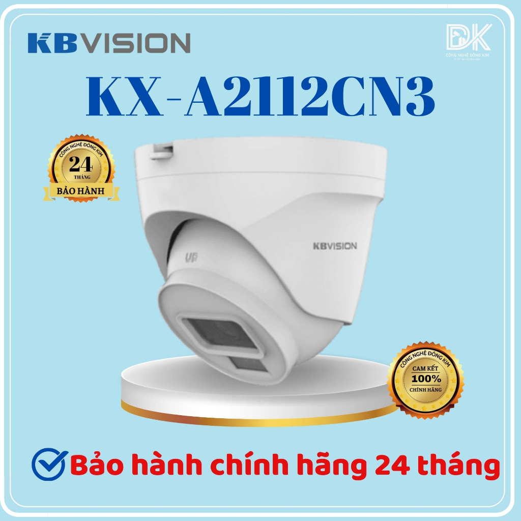 Camera IP Dome 2MP KBVISION KX-A2112CN3 Chính hãng