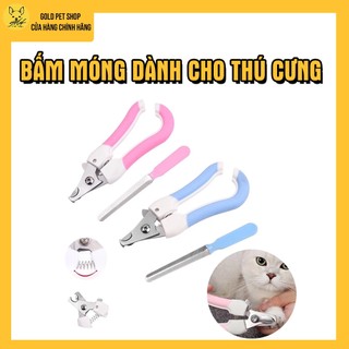Bộ kìm cắt móng cao cấp kèm dũa dành cho chó mèo chính hãng - Gold Pet