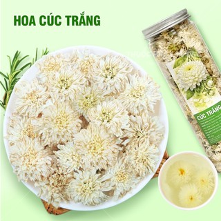 Hoa cúc trắng khô 500g, bạch cúc, trà cúc trắng, nguyên bông, dùng pha trà, nấu nước sâm - Lãn Ông