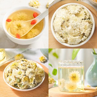 Hoa cúc trắng khô 500g, bạch cúc, trà cúc trắng, nguyên bông, dùng pha trà, nấu nước sâm - Lãn Ông