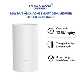 Máy hút ẩm Xiaomi Smart Dehumidifier Lite EU - Hút 13L/ngày - Bình 3L - Điều khiển App - BH 12 tháng