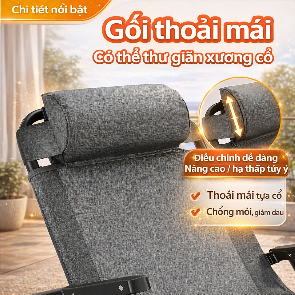 Ghế bệt tựa lưng, ghế bệt tựa lưng thư giãn, ghế bệt tựa lưng thư giãn gấp gọn, ghế ăn cho người già, ghế gấp bệnh nhân | BigBuy360 - bigbuy360.vn
