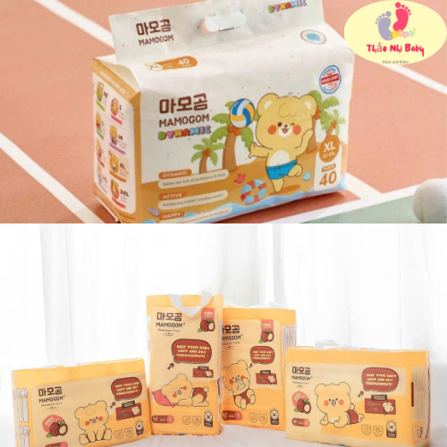 Tã bỉm MAMOGOM PREMIUM/ DYNAMIC Hàn Quốc chính hãng