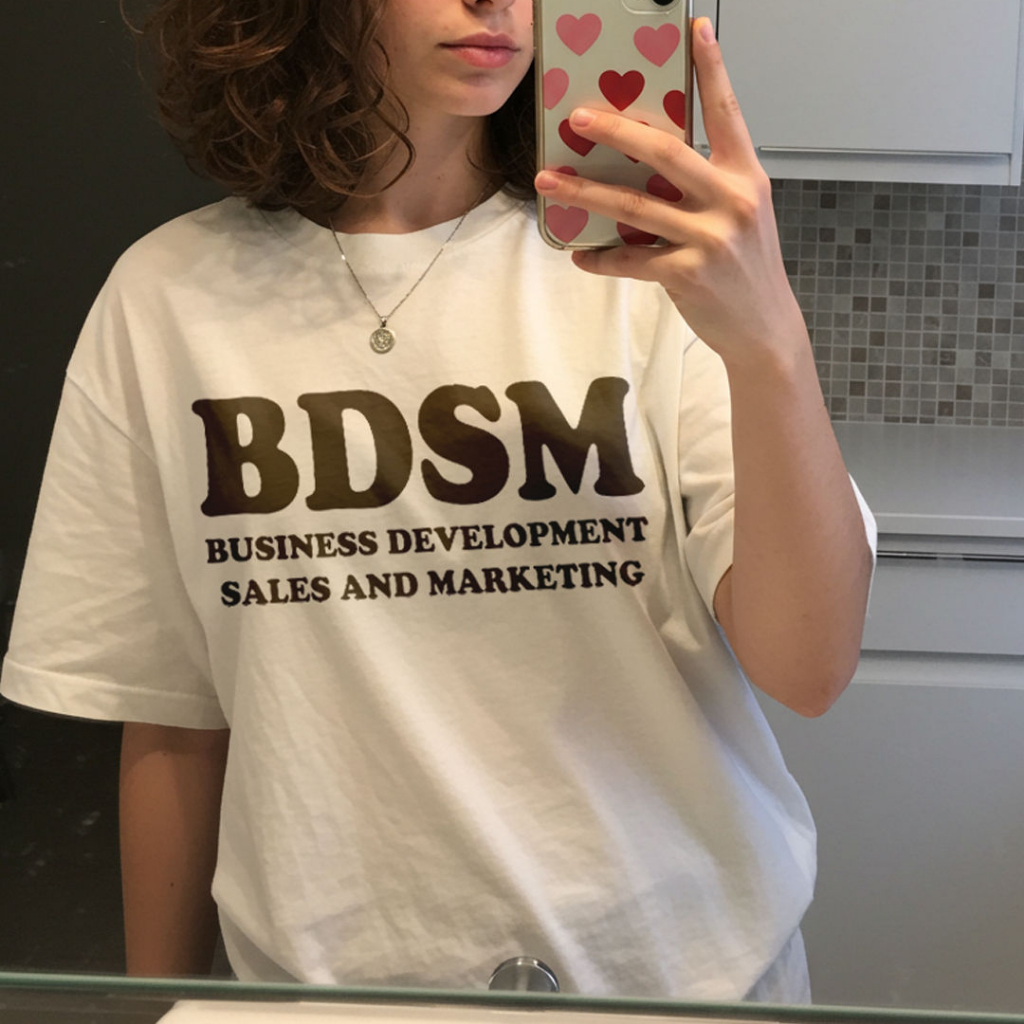 Áo Thun Meme BDSM - Baby Tee T-shirt Hài Hước Chơi Chữ Hiphop Streetwear Casual Cotton 100%