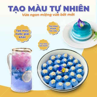 Hoa đậu biếc sấy lạnh 500g, trà hoa đậu biếc, pha trà, nấu chè, nấu xôi, làm bánh, thạch