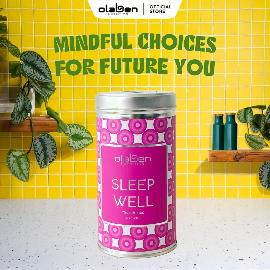 Hộp Trà Thảo Mộc Từ Thiên Nhiên OLABEN NUTRITION - Sleep Well Tea