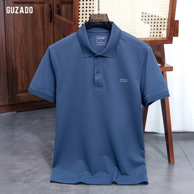 Áo Polo Nam Công Sở GUZADO Chất Cotton Cá Sấu Thoáng khí Form Sang Trọng, Thanh Lịch PL02-GCPS25S002