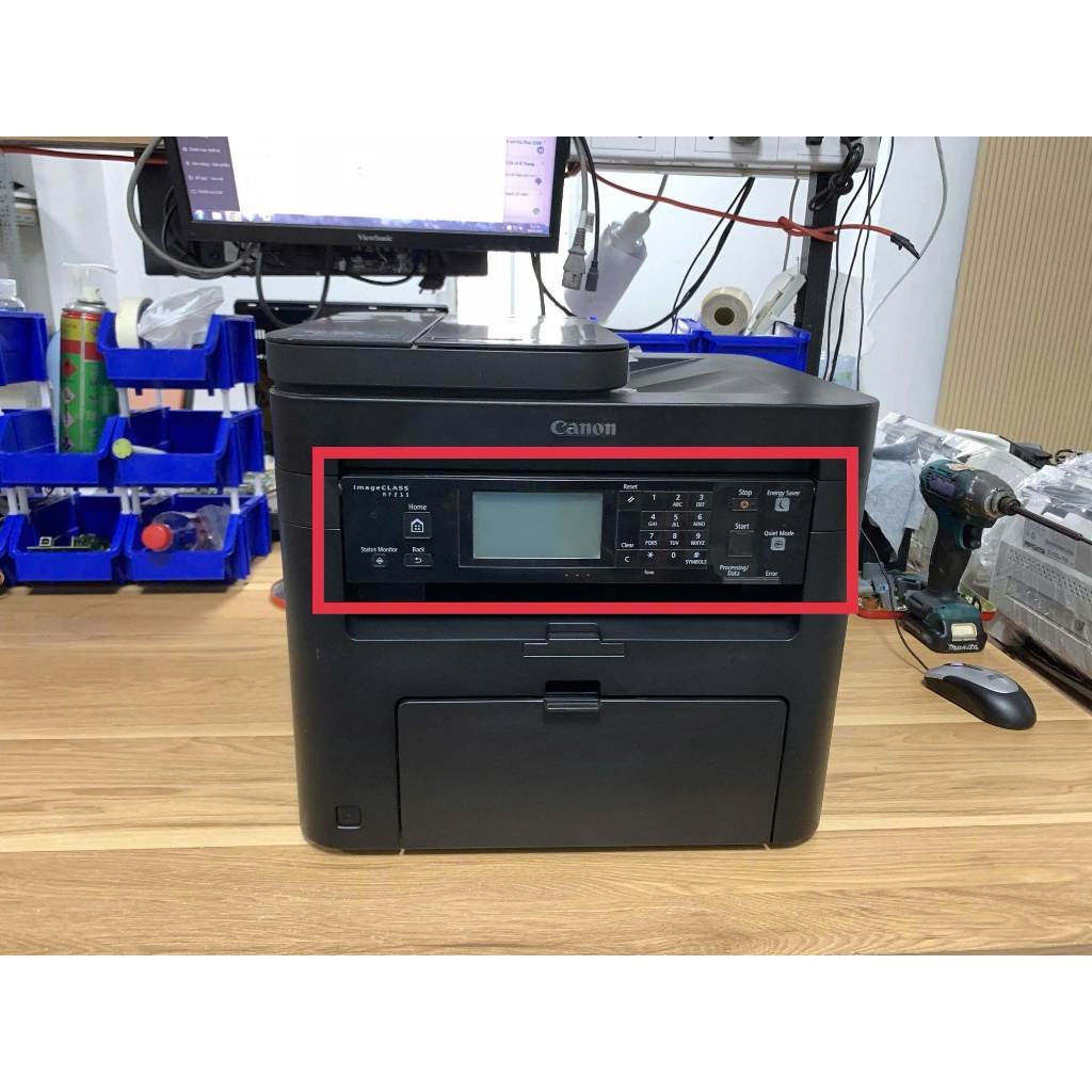 🔧 CỤM MÀN HÌNH + KHAY GIẤY + ADF CANON MF215 / MF235 🔧  ( Hàng tháo máy – zin – test ok )