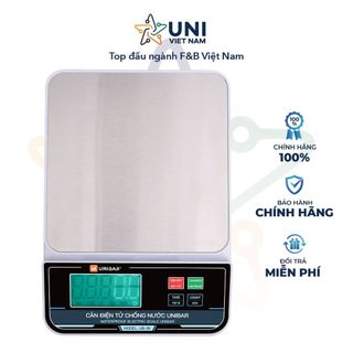 Cân điện tử chống nước UNIBAR UDC-3K- chuyên dụng dành cho pha chế