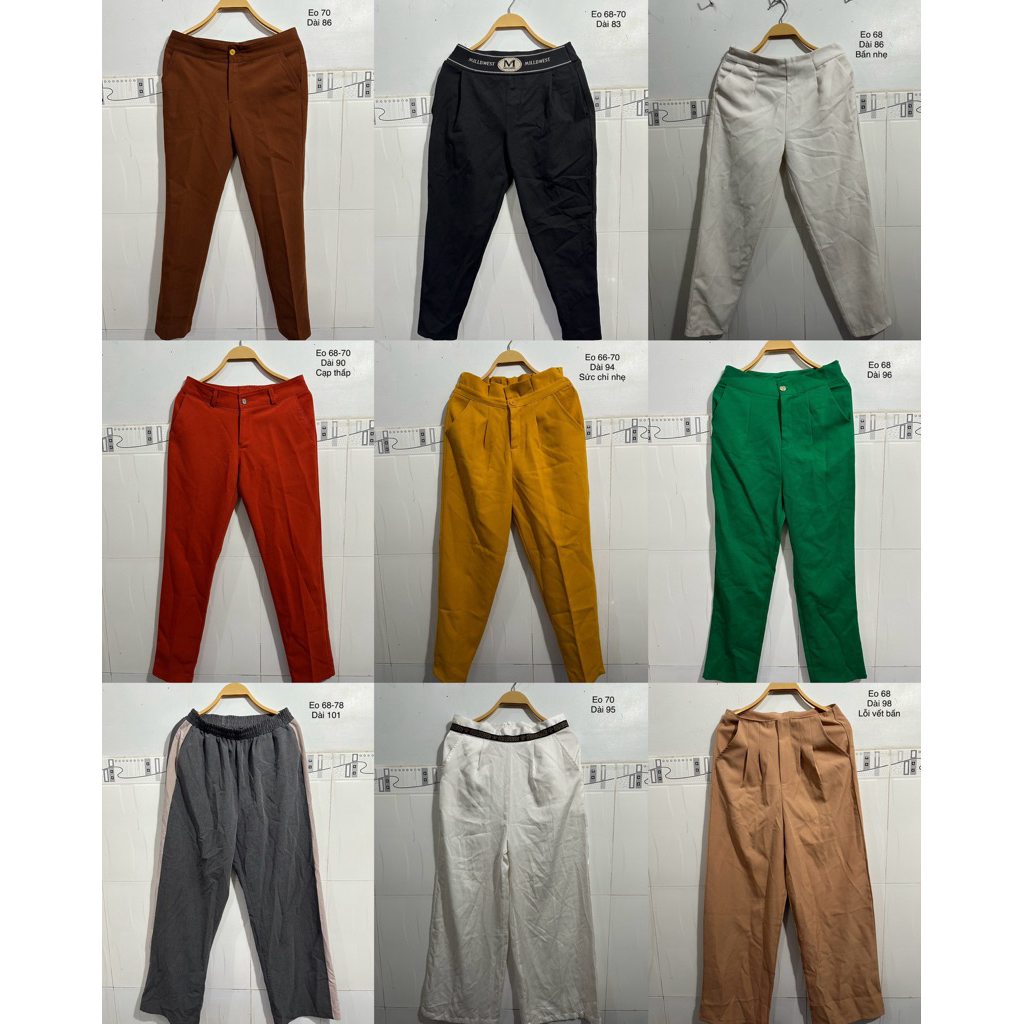 Quần Nữ size S eo 68-70 Thanh lý 🍒| SCG 2HAND