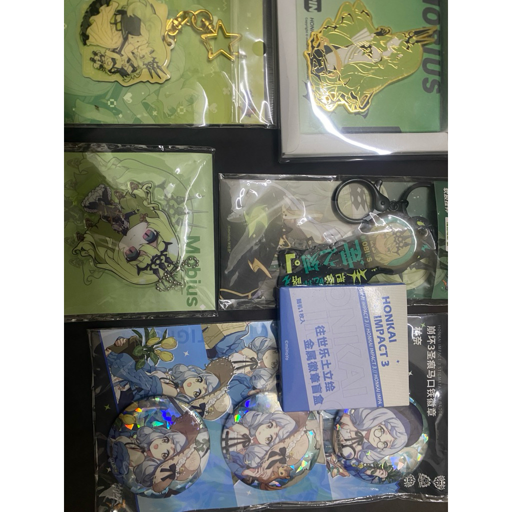 [Honkai Impact 3rd ] - GOODS Chính hãng nhân vật MOBIUS trong HONKAI IMPACT 3rd