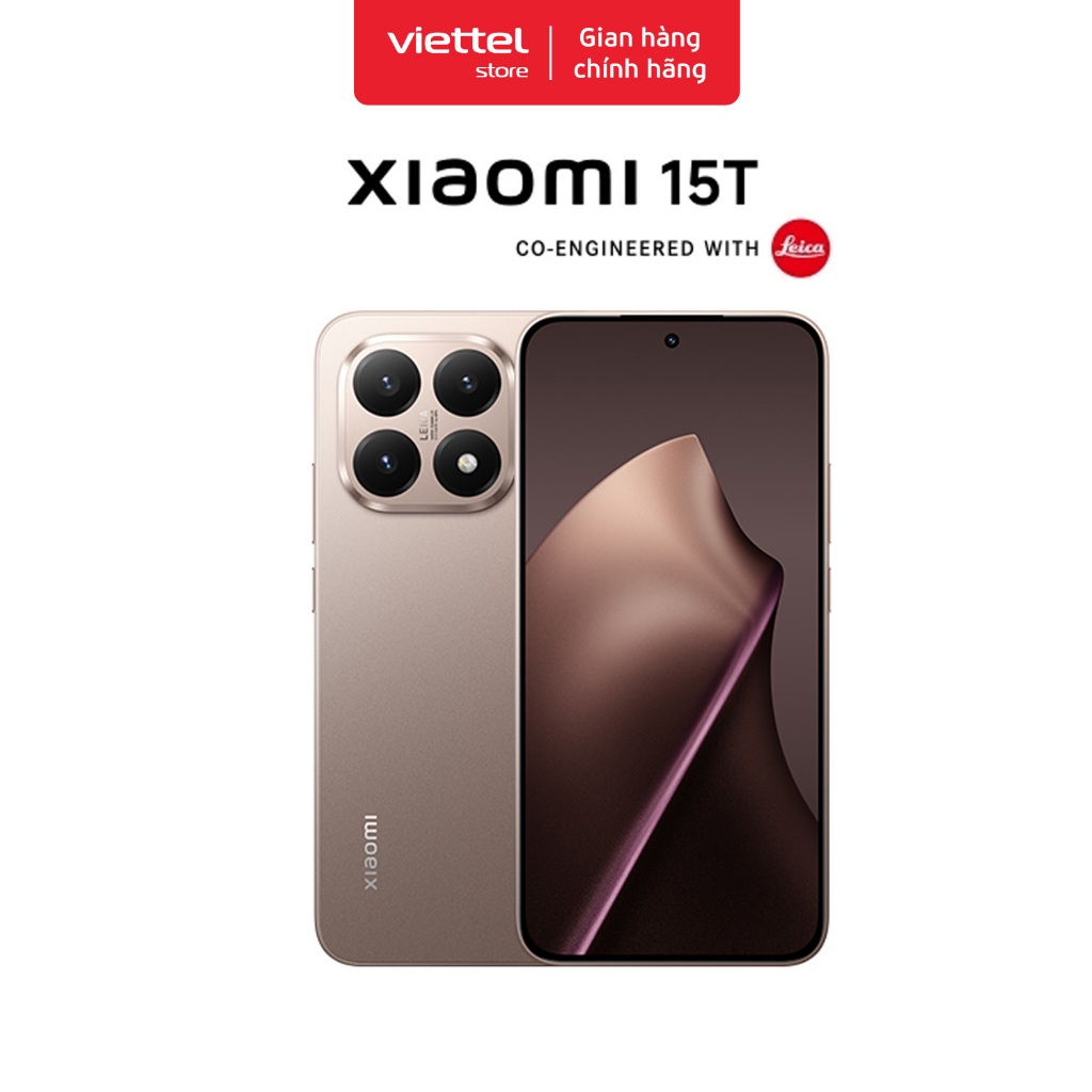 Điện thoại Xiaomi 15T 12GB + 512GB Chính hãng | Thiết Kế Thân Máy Bo Tròn Thanh Lịch | Màn hình 6.83" Bảo Vệ Mắt | BigBuy360 - bigbuy360.vn