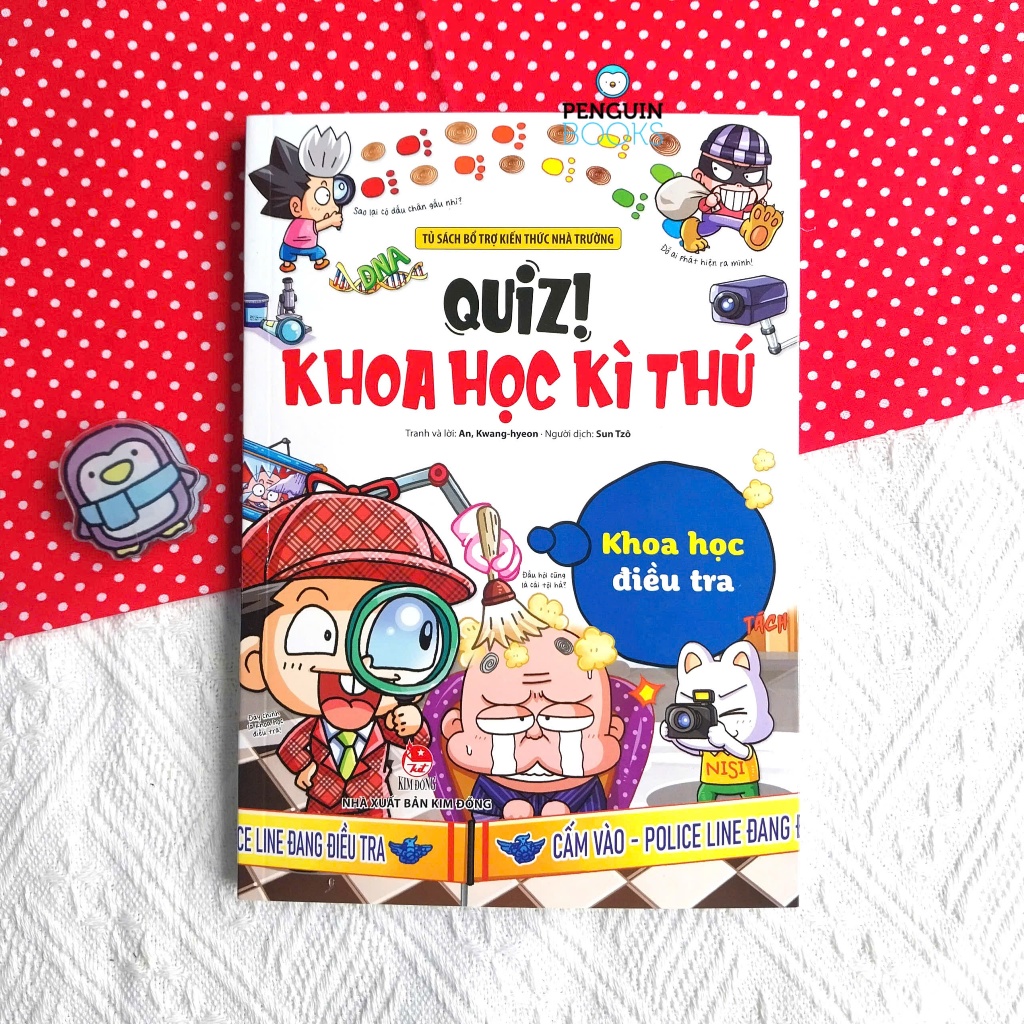 Sách KĐ - Quiz Khoa Học Kì Thú : Khoa Học Điều Tra