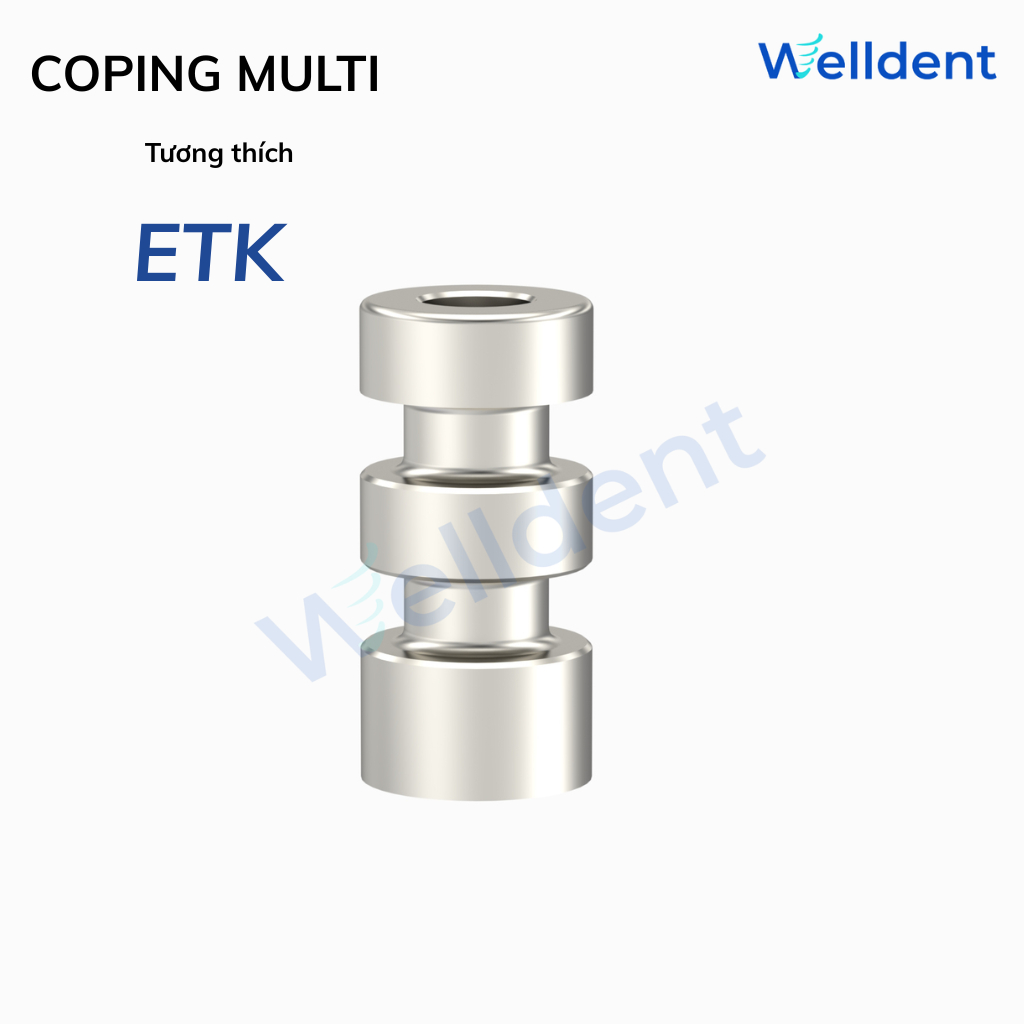 Impression Coping Multi ( Lấy dấu toàn hàm ) – Tương thích với ETK Implant
