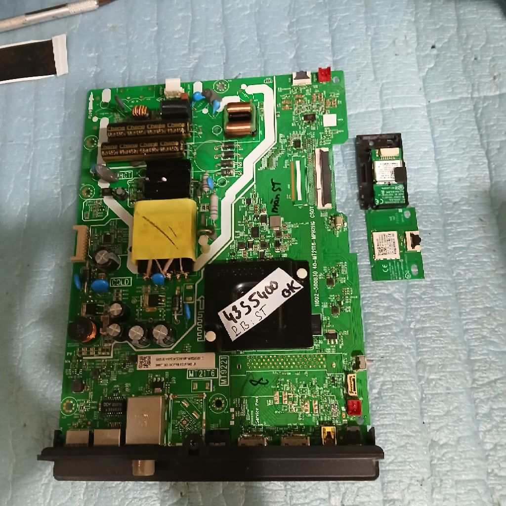 bo mạch tivi TCL 43S5400,bo xử lý, khiển, nguồn,main chính, chủ,bo wifi+bo mắt